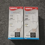 Satco Energy Saver Cfl Mini Spiral 23w Soft White 2700k 1600 Lumens S7227. Fixed Price $8.00.