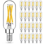 Mlambert 24-pack E12 Led Edison Bulb 4w (40w Equiv) Dimmable T6 T25 Small Filame. Fixed Price $59.98.