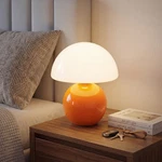 Dawnwake Mushroom Lamp Table For Bedroom,desk Bedside Small, Orange. Fixed Price $66.56.