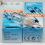 1pcs Osram 64650 22.8v50w G6.35 Hanalux 018566 Dr.mach M3f Shadowless Lamp Light. Fixed Price $50.35.