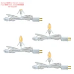 Accessory Cord With C7 Led Light Bulbs, 4 Pack Connect. Fixed Price $25.99.