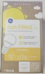 Ge Sun Filled Led Light Bulb, 60 Watt, Soft White, A21 (1 Pack). Fixed Price $13.99.