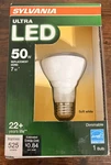 Sylvania Ultra 50-watt Eq R20 Daylight Medium Base Dimmable Led Spot/flood Light. Fixed Price $14.99.