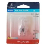 Westinghouse 04871 40w 120 Volt G9 Pin Base Dimmable Light Bulb New In Package. Fixed Price $7.80.