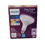 Philips 65-watt Replacement Led 7.2 W - Wiz Smart Wi-fi With App Or Voice 650 L. Fixed Price $14.99.