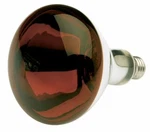 Satco S4884 120v 250 Watt R40 Medium Base Shatterproof Heat Lamp, Red. Fixed Price $23.28.