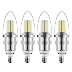 Bogao (4 Pack Led Candelabra Bulb, 12w Daylight White 6000k Candle. Fixed Price $29.86.