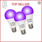 Lemeng Led Black Lights Bulb 9w Blacklight A19(75watt Equivalent), E26 Medium Ba. Fixed Price $18.24.