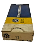 Ge #12 Miniature Lamp Bulb 6.3v 1w Indicator Light (box Of 10). Fixed Price $22.95.