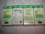 New Tw Lighting 4 Pack Led 100w A19 Indoor Light Bulbs Dimmable Soft White 2700k. Fixed Price $9.99.