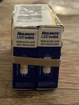 Ten Pack Bulbrite 5 Watt T7 Gy6.35 Led Bulbs. Fixed Price $44.99.