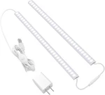 Jusjubr Plug-in Under Cabinet Lighting, 2pcs 12 Inch 2*12 Inch, Cold White. Fixed Price $29.15.