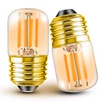 E26 Amber Night Light Bulb 2200k 2w 200lm T28 Mini Edison 15w Equivalent 2-pack. Fixed Price $18.99.