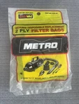 Metrovac Genuine Disposable Replacement Vacuum Bags 5 Pack For Model Mdv-1 Vm&am. Fixed Price $14.99.