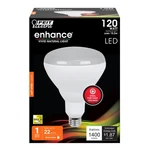 Feit Electric Led Br40 Bulb, 120w Equivalent, Dimmable, 1 Pack, Soft White. Fixed Price $15.84.