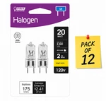Feit Electric T4 G8 Bi Pin 2700k Light Bulbs 12 Packs (24 Total). Fixed Price $27.99.