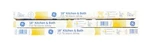 3x Ge 18 Kitchen Bath F15 T8 Warm White Fluorescent Light Bulb 920 Lumen. Fixed Price $24.99.