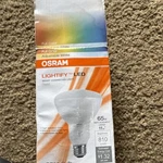 Sylvania Smart+ Br30 Full White Bulb Controls With Your Voice Or App Wifi. Fixed Price $15.32.