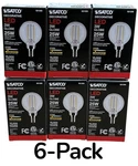 Satco S21200 Led Globe Light Bulb 3w G16.5 E12 White Candelabra ( 6-pack ) Nos. Fixed Price $26.99.