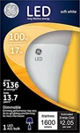 Lot Of 3 Ge Led Soft White 17w 100w Replacement Dimmable Light Bulbs. Fixed Price $19.99.