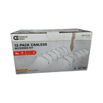 Commercial Electric 12-pack 6" Led Recessed Light Slim Wafer 3-cct Dimmable Ic. Fixed Price $63.95.