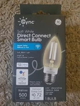 Ge Cync Direct Connect Smart Led 2 Light Bulb Candelabra 500 Lumen Soft 6409. Fixed Price $9.99.