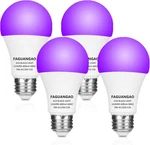 Faguangao Led Black Light Bulb,9w(75watt Equivalent) A19 Uv Blacklight Bulb,120v. Fixed Price $26.20.