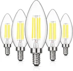 Dimmable E12 Classic Candelabra Led Light Bulbs 60w Equivalent, Daylight White 5. Fixed Price $20.92.