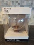 Ikea Nittio E26 - 20 Lumen Led 1.8w Decorative Light Bulb. Fixed Price $14.99.