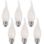 Sunaiony E26 Frosted Candelabra Bulb 40 Watt Equivalent Ca11 4w 2700k-6 Pack. Fixed Price $29.68.