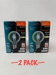 2 Pack Ecosmart Smart G25 Clear Tunable Led Bulb Voice Control Hubspace *new*. Fixed Price $19.97.