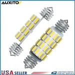 2x 6500k White 41mm 42mm 4014 24smd Dome Map Led Light Bulbs 578 211-2 212-2. Fixed Price $11.99.