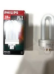 Box Of 12 Philips Pl-t 18w/41/4p 4100k Triple 4-pin Fluorescent Light Bulb. Fixed Price $69.50.