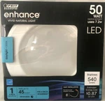 New Feit Electric Retrofit Enhance Led Dimmable 4" Kit 50 Watts. Fixed Price $8.95.