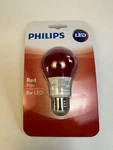 Philips 8w Equivalent A19 Non-dimmable Red Led Colored Light Bulb. Fixed Price $10.00.
