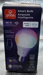 1 Globe Smart Bulb Works W/ Alexa 800 Lumens, 60w, Color Adjustable, App/voi. Fixed Price $4.00.
