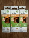 Ge Lighting 78958 Energy Smart Cfl Party Light 13-watt Orange 3-pack Naranjado. Fixed Price $25.95.