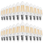 Gvvoohome Candelabra Light Bulbs 40 Watt Equivalent, E12 Led Bulb Dimmable Ch.... Fixed Price $63.12.
