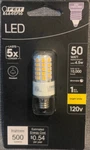 Mini Candelabra 50w Equivalent Bright White Led Replacement E11 Dimmable - X4. Fixed Price $49.00.