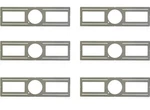 7x Ohlectric Recessed Led Light Plate Slim Kit Bracket Rough In Construction. Fixed Price $52.99.