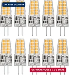 Baoming G4 Led Bulb 12v 10 Pack 2700k Warm White 3.5w 350lm T3 Soft No Flicker C. Fixed Price $28.11.