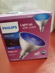 Philips Non-dimmable 13.5w Blue 40 Led Bulb, Outdoor And Enclosed Fixture Rated. Fixed Price $25.99.