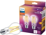 Genuine Philips Led Dimmable A19 E26 Soft White 2700k 2 Pack Light Bulb. Fixed Price $15.42.