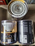 Three X3 Utilitech Pro/feit Par38 Flood Light Bulbs 90 Watt Led Dimmable Bulb. Fixed Price $34.00.