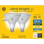 Ge Ultra Bright 250 -watt Eq Par38 Color-changing Medium Screw Base E26 Dimmable. Fixed Price $29.99.