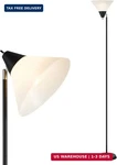 Honoding Floor Lamp Standing Adjustable Head Arcylic Shade Lamps For. Fixed Price $38.42.