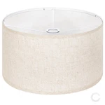 Drum Lamp Shade 16 Top X Bottom 9 High Beige Linen Outon Large Shades Floor Easy. Fixed Price $59.99.