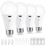 Powfloven Rechargeable Light Bulbs With Remote Control And Usb Charging; Dimmabl. Fixed Price $44.77.