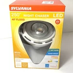 Sylvania 250w Led 40 Degree Night Chaser Flood Light Par38 New In Box Nib. Fixed Price $20.00.