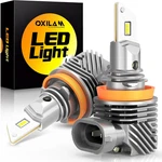 Oxilam Q10 H11/h8/h9 Led Bulb, 20000lm 400% Bright, 6000k White Full Illuminatio. Fixed Price $43.43.